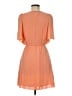 Alice + Olivia Solid Orange Casual Dress Size M - photo 2