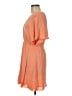 Alice + Olivia Solid Orange Casual Dress Size M - photo 5