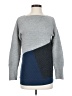 DKNY Color Block Gray Pullover Sweater Size XS - photo 1