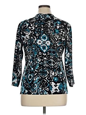 Travelers by Chico's 3/4 Sleeve Blouse (view 2)