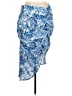 Cider 100% Polyester Paisley Blue Casual Skirt Size 1X - photo 1