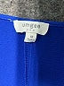 Umgee 100% Polyester Blue 3/4 Sleeve Blouse Size M - photo 7