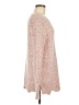 Elle Tweed Pink Pullover Sweater Size M - photo 4