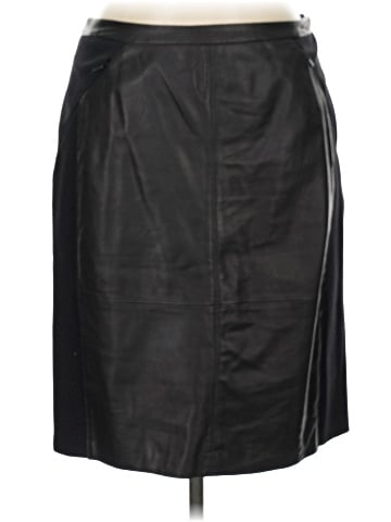Halogen Faux Leather Skirt (view 1)