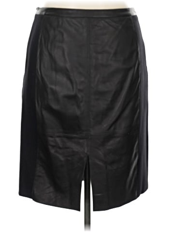 Halogen Faux Leather Skirt (view 2)