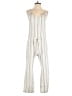 Lemlem 100% Cotton Stripes Ivory Jumpsuit Size S - photo 1
