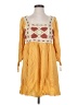 Cato Yellow Casual Dress Size S - photo 1