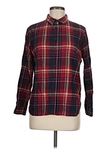 Uniqlo Long Sleeve Button-Down Shirt (view 1)