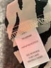 AaKaa 100% Polyester Animal Print Ivory Long Sleeve Blouse Size M - photo 5