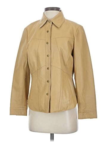 Coldwater Creek Leather Jacket (view 1)