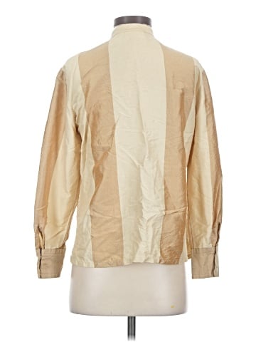 Liz Claiborne Long Sleeve Silk Top (view 2)