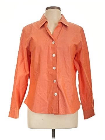 Coldwater Creek 3/4 Sleeve Button-Down Shirt (view 1)