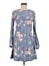 SO Floral Blue Casual Dress Size M - photo 1