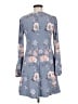 SO Floral Blue Casual Dress Size M - photo 2
