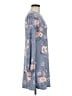 SO Floral Blue Casual Dress Size M - photo 4