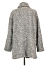 Soft Surroundings 100% Polyester Tweed Gray Coat Size S - photo 2