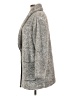 Soft Surroundings 100% Polyester Tweed Gray Coat Size S - photo 5