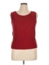 White Stag 100% Rayon Red Sleeveless Top Size 16 - photo 1