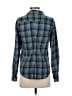 CP Shades Plaid Blue Long Sleeve Button-Down Shirt Size XS - photo 2