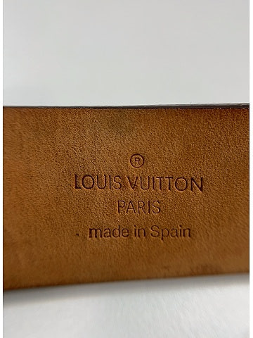 Louis Vuitton Vintage Monogram Canvas Square Belt (view 2)