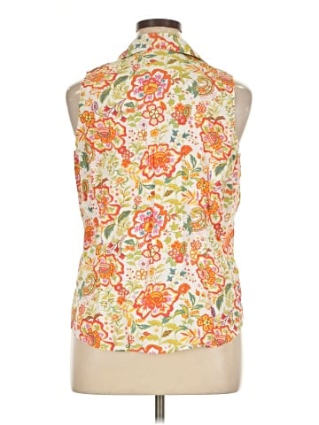 Coldwater Creek Sleeveless Button-Down Shirt (view 2)
