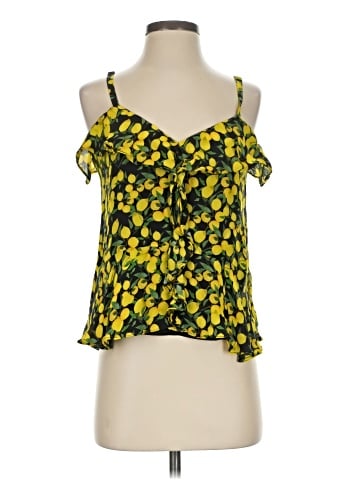 Parker Sleeveless Silk Top (view 1)