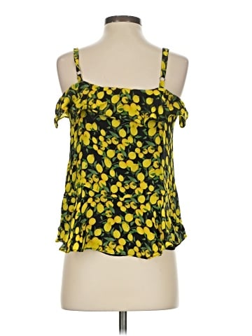 Parker Sleeveless Silk Top (view 2)