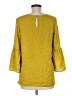 Hobbs London Yellow 3/4 Sleeve Blouse Size 6 - photo 2