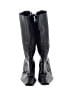 Prada 100% Leather Black Black Buckle Boots Size EU 35 1/2 - photo 2