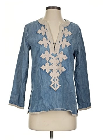 J.Crew 3/4 Sleeve Blouse (view 1)
