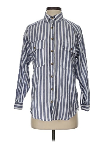 BDG Long Sleeve Button-Down Shirt (view 1)