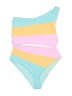 Beach Riot Color Block Blue One Piece Swimsuit Size S - photo 1