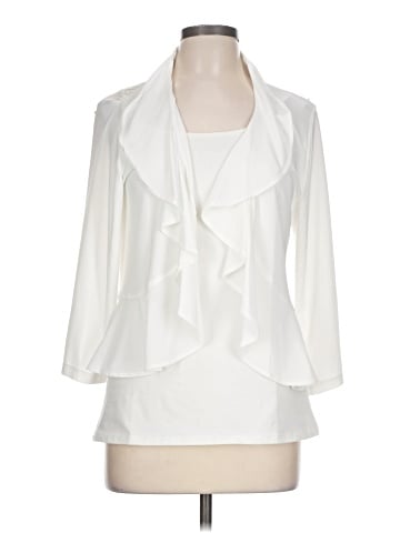 Nina Leonard 3/4 Sleeve Blouse (view 1)