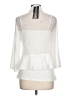 Nina Leonard Ivory 3/4 Sleeve Blouse Size L - photo 2