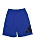Adidas 100% Polyester Color Block Blue Athletic Shorts Size L (kids) - photo 1