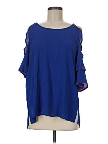 Umgee 3/4 Sleeve Blouse (view 1)