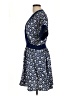 Draper James 100% Polyester Argyle Blue Casual Dress Size L - photo 5