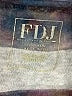 FDJ 100% Polyester Gray 3/4 Sleeve Blouse Size L - photo 7