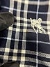 Burberry Plaid Black Vintage Handkerchief One size - photo 4