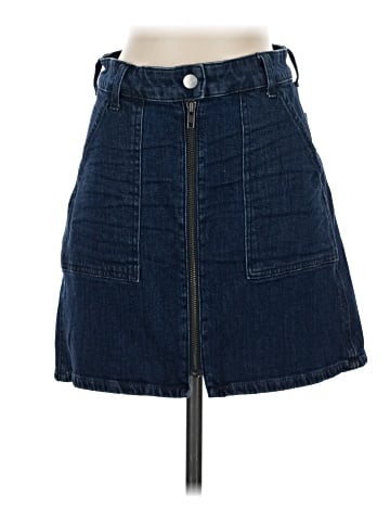 Madewell Denim Utility Zip Skirt (view 1)