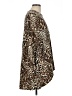 Chico's Animal Print Brown Long Sleeve Top Size Lg (2) - photo 4