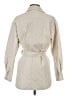 H&M 100% Polyester Ivory Trenchcoat Size XS - photo 2