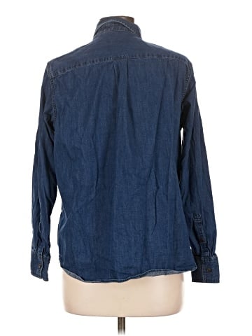 Uniqlo Long Sleeve Button-Down Shirt (view 2)