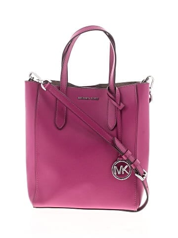 MICHAEL Michael Kors Leather Satchel (view 1)