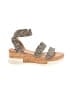 Unionbay Checkered-gingham Tan Wedges Size 9 1/2 - photo 1