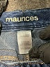 Maurices 100% Spandex Hearts Blue Jeans Size 9 - 10 - photo 7