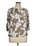 Perseption Concept Gray 3/4 Sleeve Blouse Size XL - photo 1