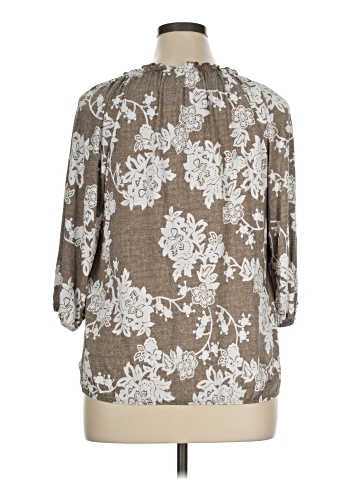 Perseption Concept 3/4 Sleeve Blouse (view 2)