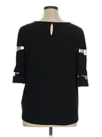 Adrianna Papell 3/4 Sleeve Top (view 2)