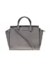 MICHAEL Michael Kors Gray Leather Satchel One size - photo 1